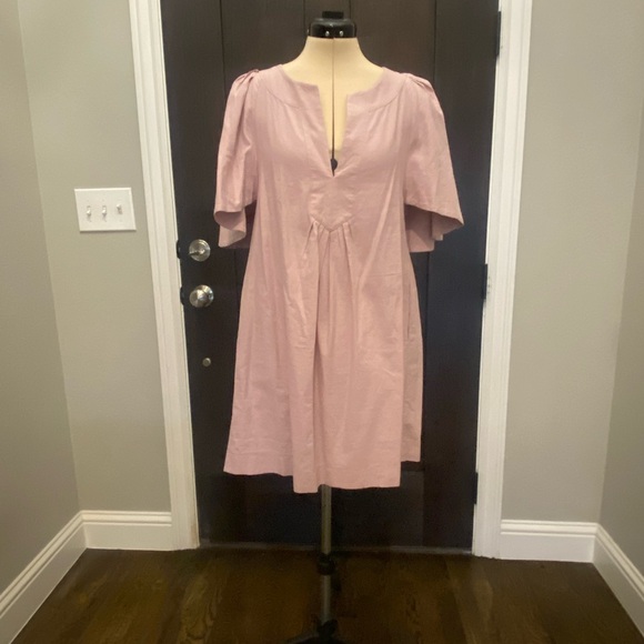 Tuckernuck Pomander Place Lilac Finley Flutter Sleeve Dress - Lilac, XS - Picture 2 of 4